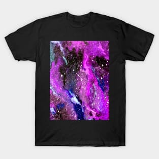 Galaxy pinked T-Shirt